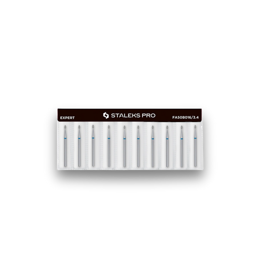 Embout diamant "bourgeon" - Grain bleu 1,6mm partie active 3,4mm - Staleks