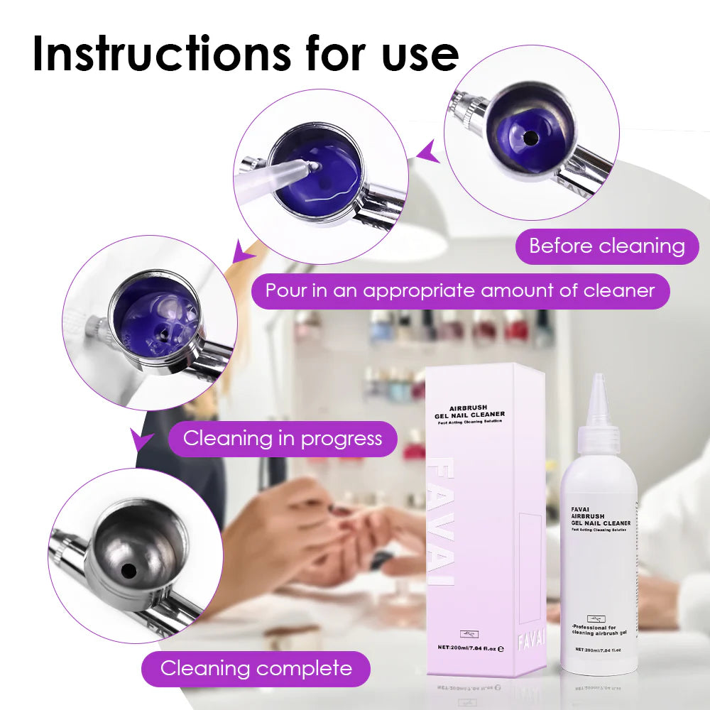Airbrush Cleaner - Nettoyant Aérographe - Favai
