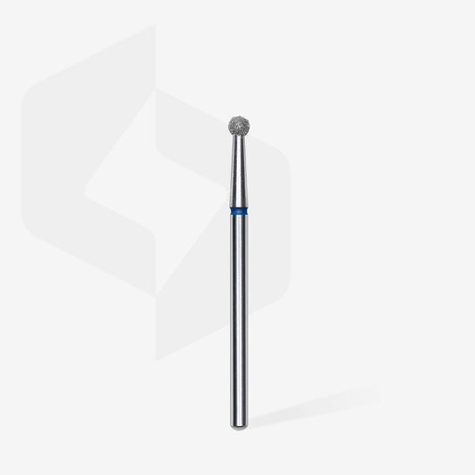 Embout diamant "boule" - Grain bleu 2,7mm - Staleks