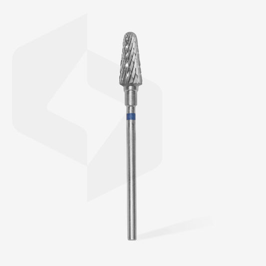 Embout carbure "cône tronqué" - Grain bleu diamètre 6mm / partie active 14mm - Staleks