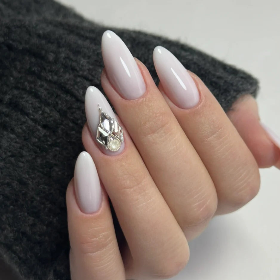 Vernis semi-permanent - Frosted Milk - Nailed by K