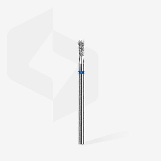 Embout diamant "allumette" - Grain bleu diamètre 2,3mm / partie active 5mm - Staleks