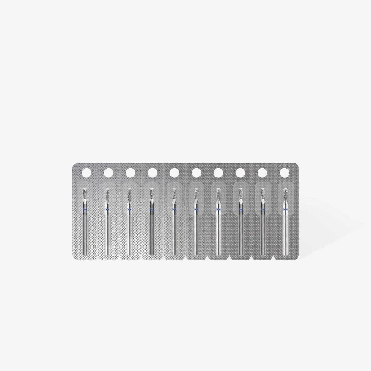 Embout diamant "allumette" - Grain bleu diamètre 2,3mm / partie active 5mm - Staleks