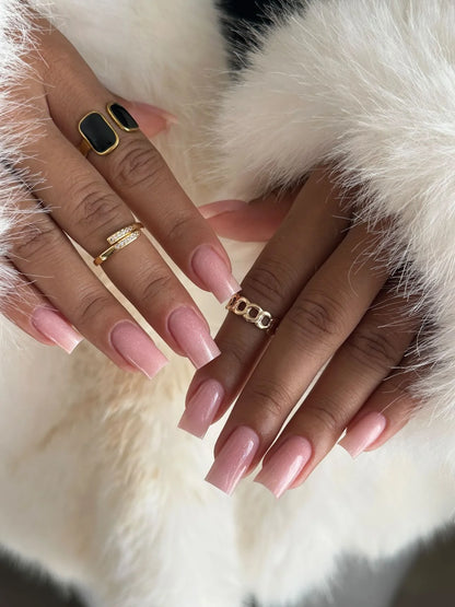 Gel de construction - Glimmer Pink - Nailed by K