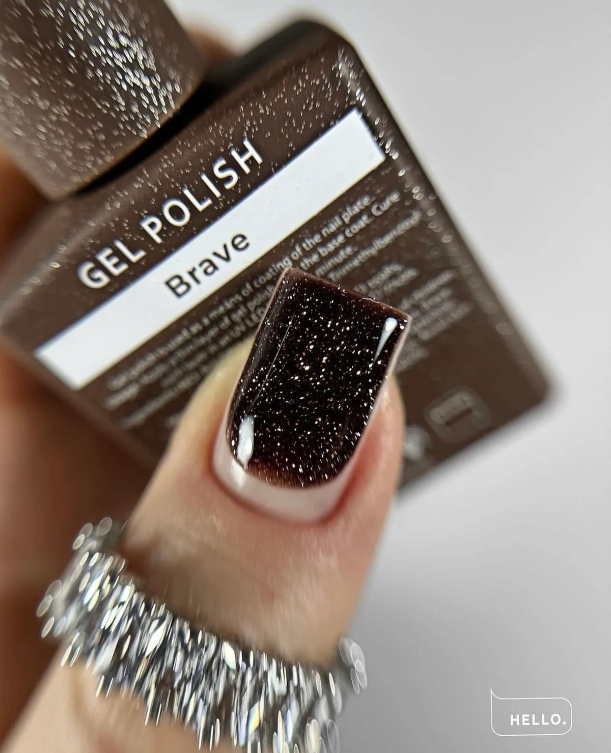 Vernis semi-permanent réfléchissant - Brave - HeyLove