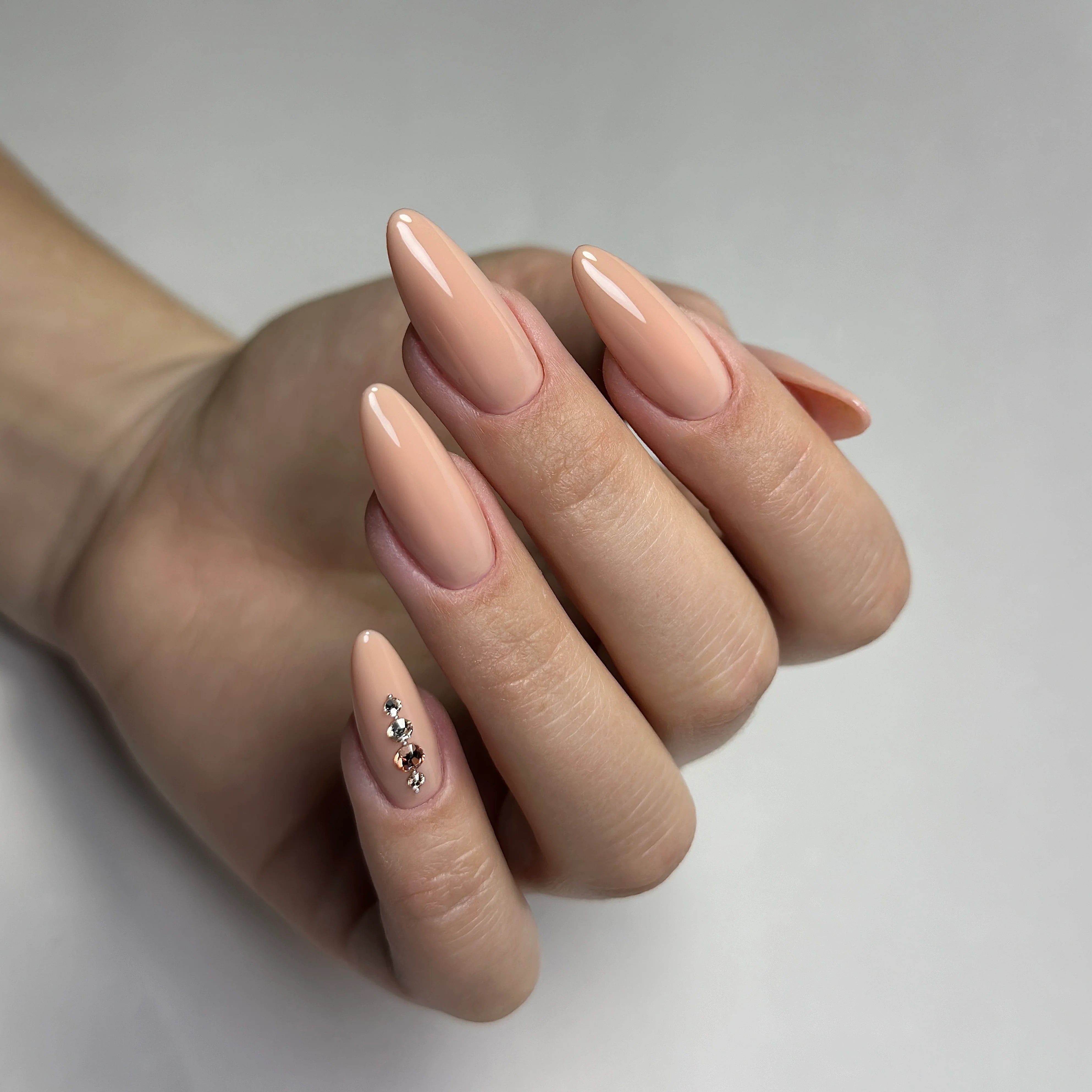 Vernis semi-permanent - Frosted Peach - Nailed by K