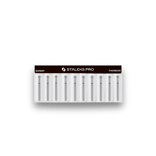 Embout diamant "boule" - Grain bleu 4mm - Staleks