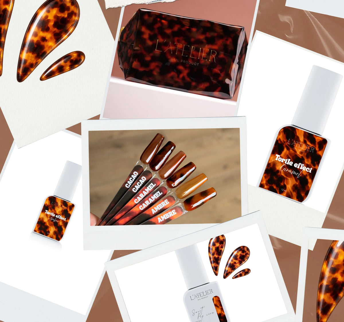 Trousse - Collection Tortle Effect - L'atelier Nail Product