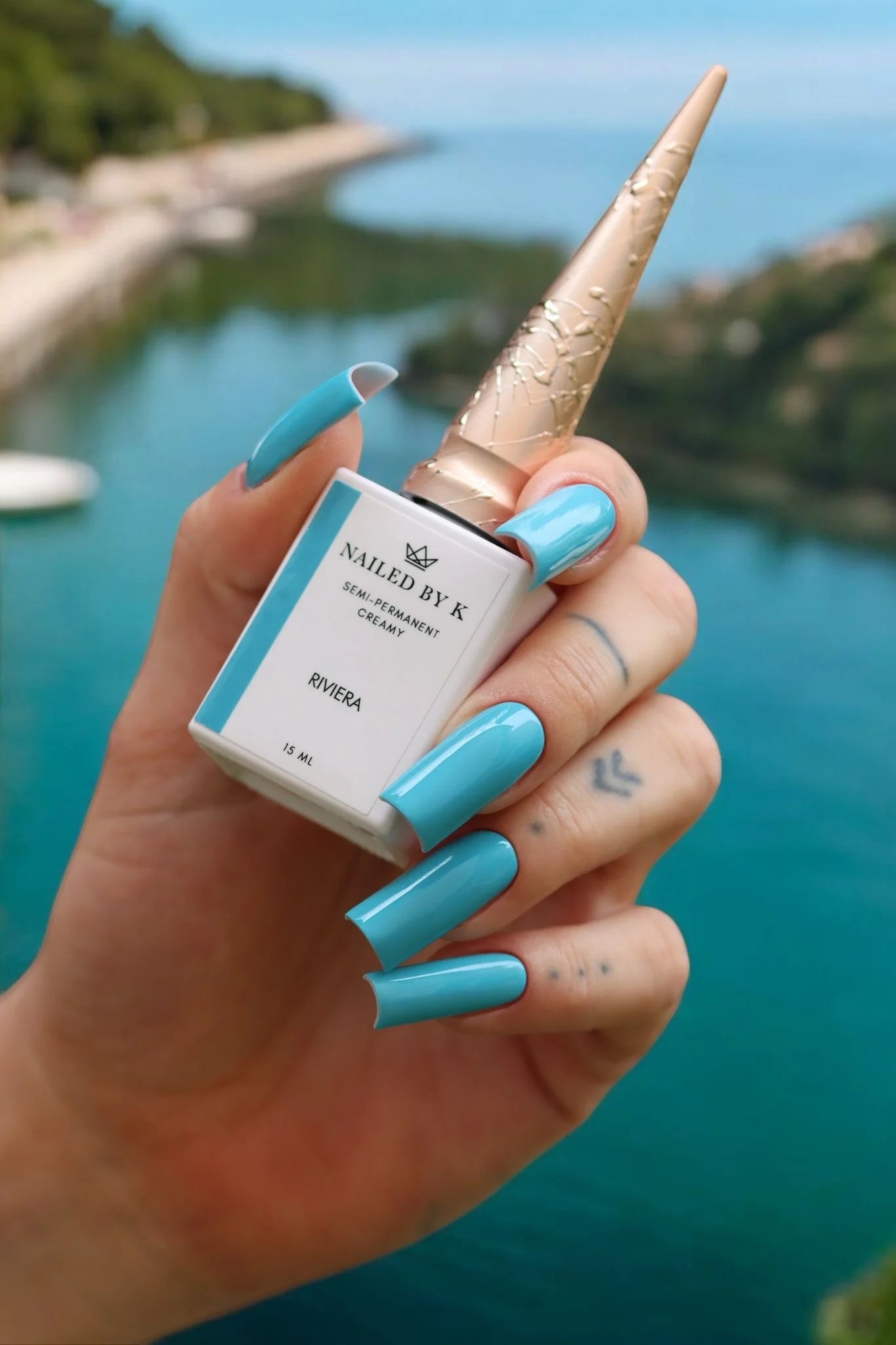 Vernis semi-permanent - Riviera - Nailed by K