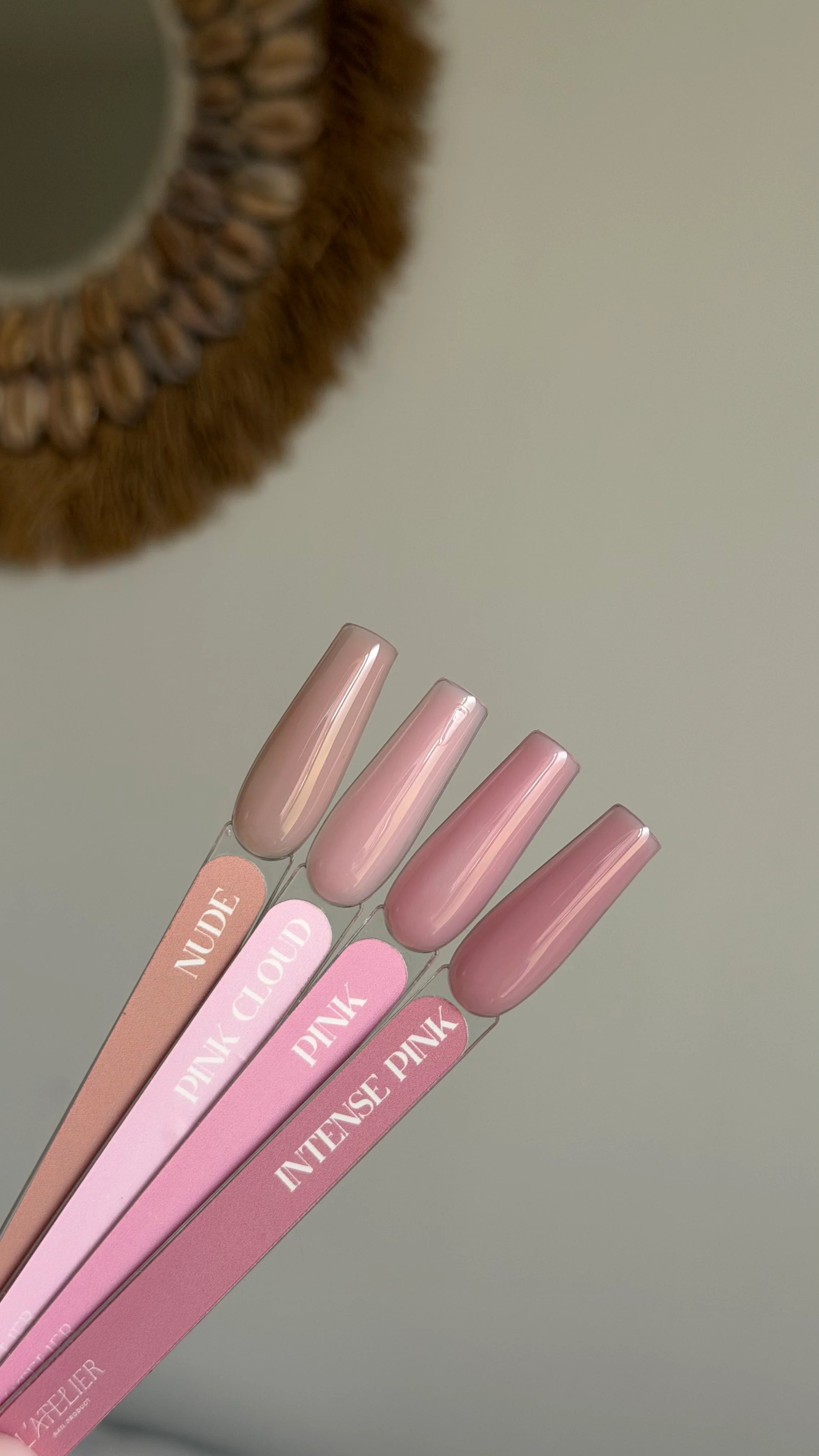 Nude Top Coat - Pink - L’atelier Nail Product