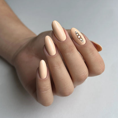 Vernis semi-permanent - Peach Fuzz - Nailed by K
