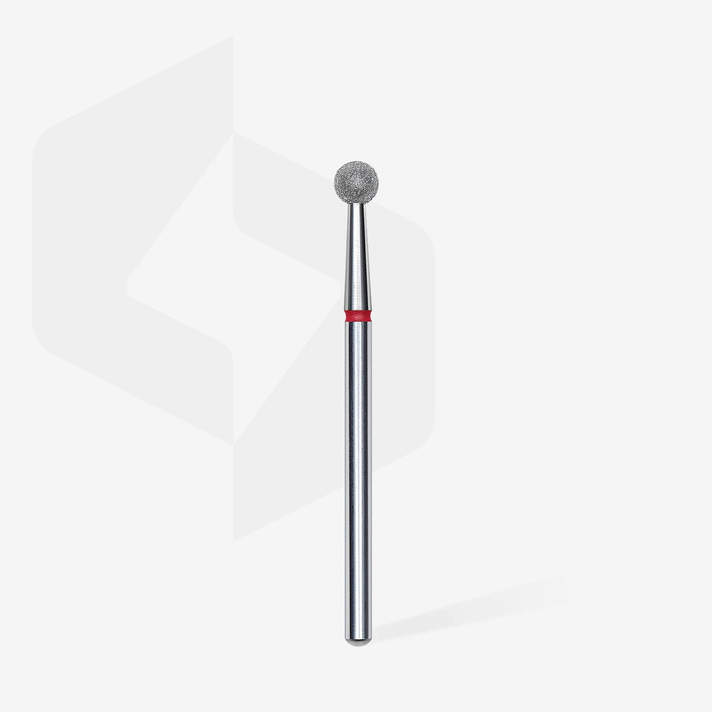 Embout diamant "boule" - Grain rouge 4mm - Staleks
