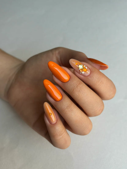Vernis semi-permanent - Sunburn - Nailed by K