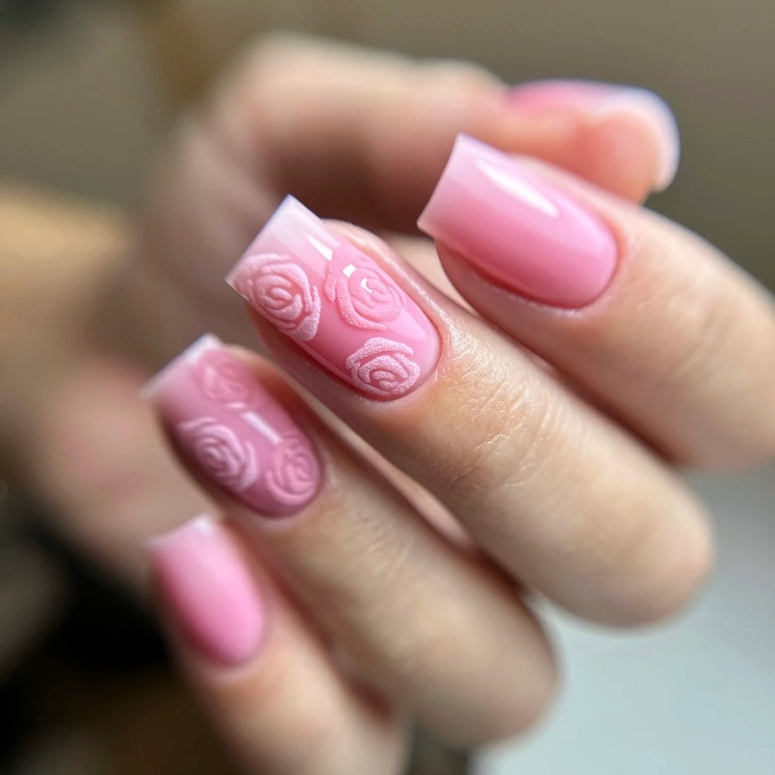 Rosie - Honey Base - Nailed by K