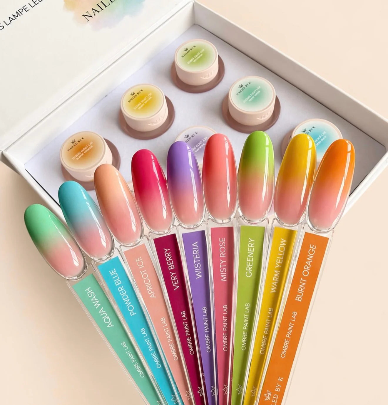 Ombré Paint Lab - Summer Edition - Nailed by K