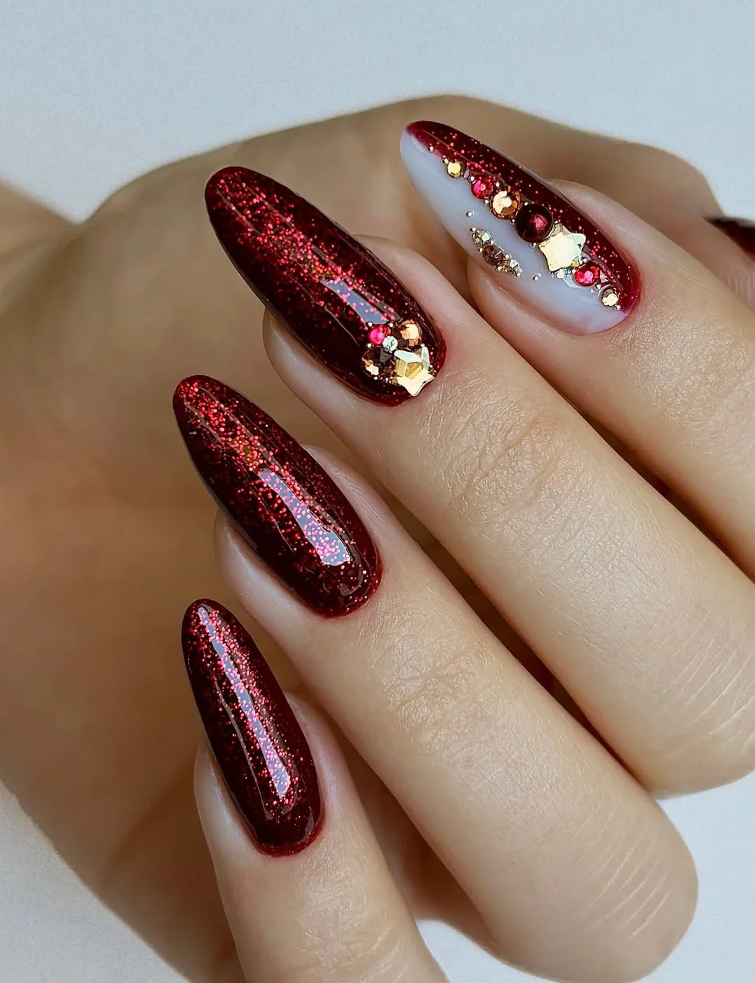 Vernis semi-permanent - Red Reign - Nailed by K