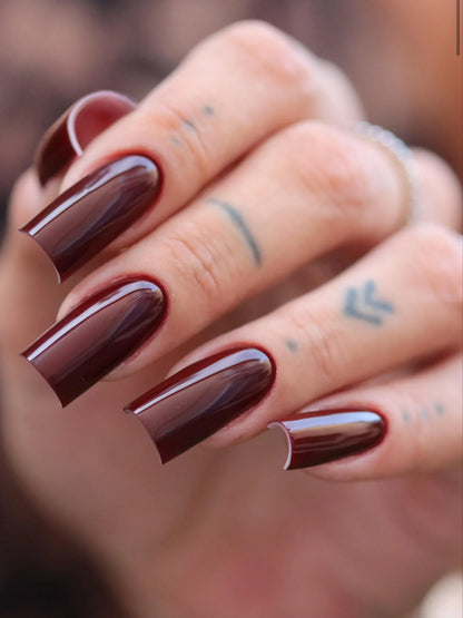 Vernis semi-permanent - Cherries - Nailed by K