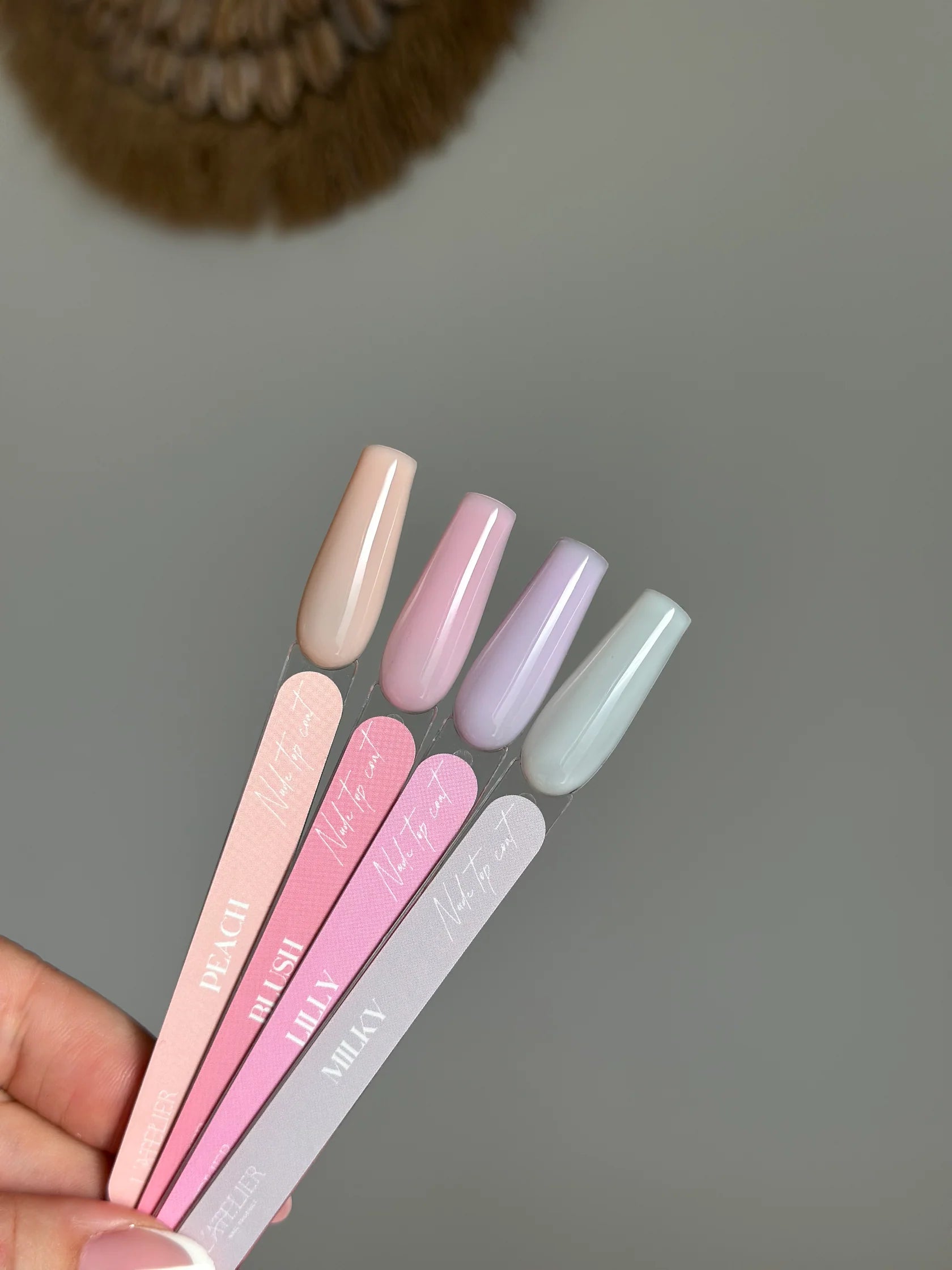 Finishes - Blush Nude Top Coat - L'atelier Nail Product