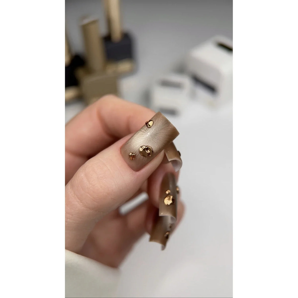 Vernis semi-permanent Cat-eyes - Chiffon - HeyLove
