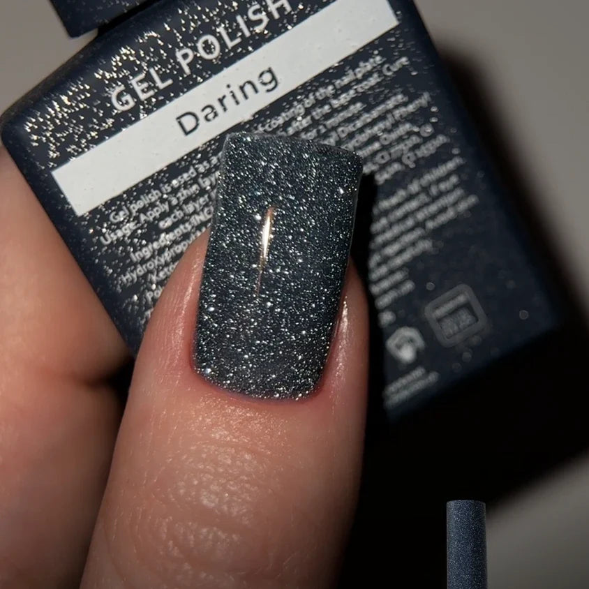 Vernis semi-permanent réfléchissant - Daring - HeyLove
