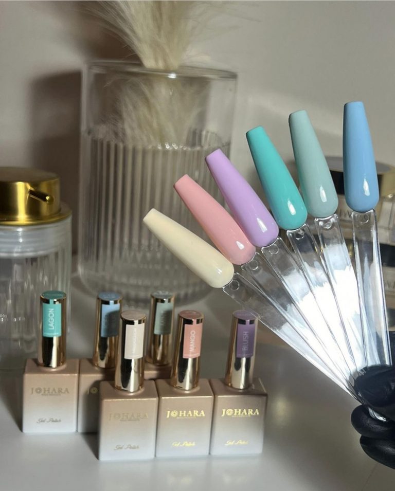 Semipermanenter Nagellack – Iced Blue – Johara