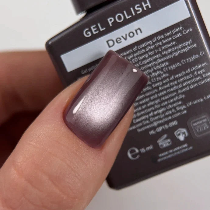 Vernis semi-permanent Cat-eyes - Devon - HeyLove