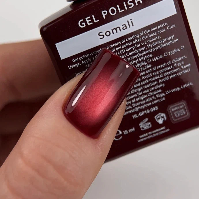 Vernis semi-permanent Cat-eyes - Somali - HeyLove