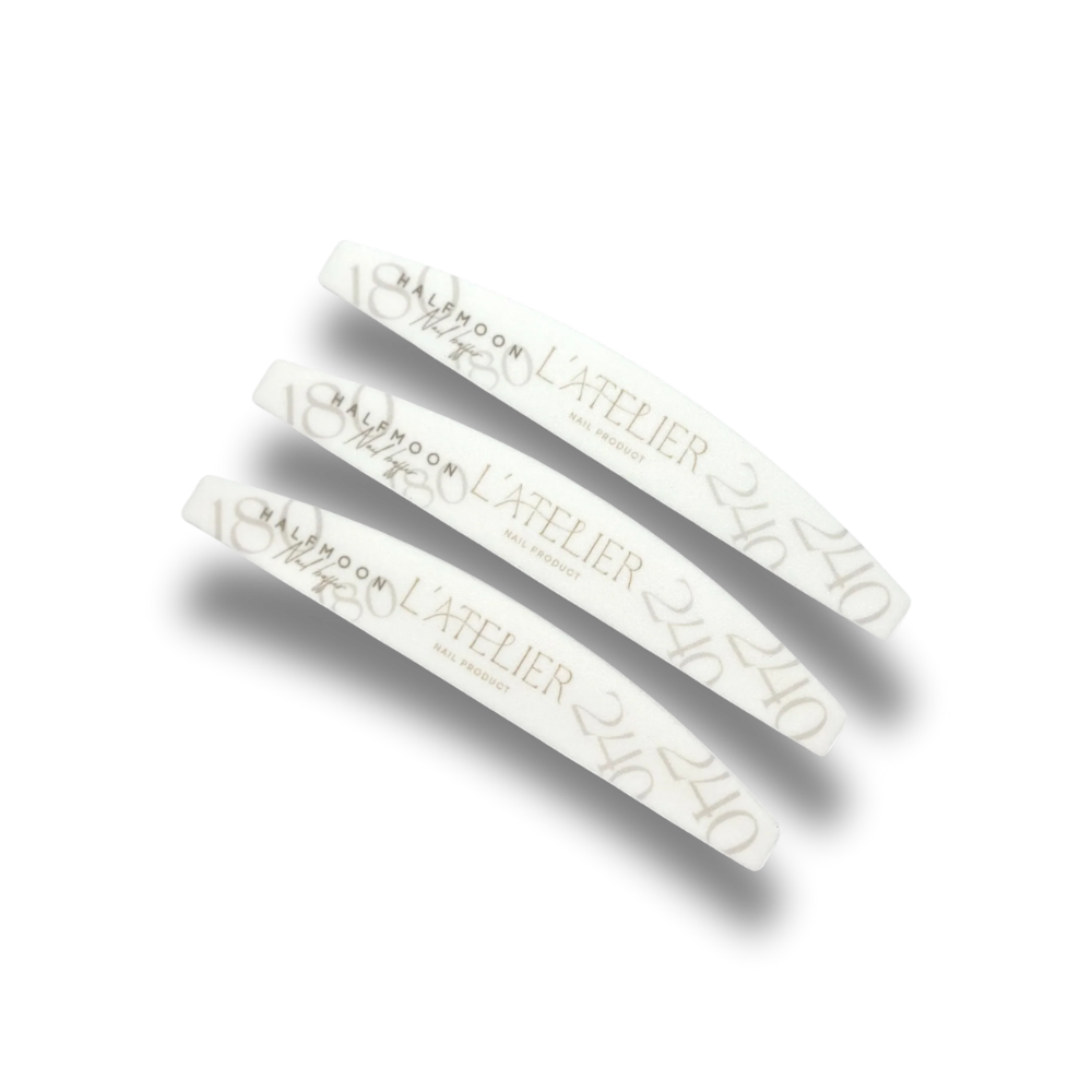 Buffer Halfmoon - Grain 180/240 - L'atelier Nail Product
