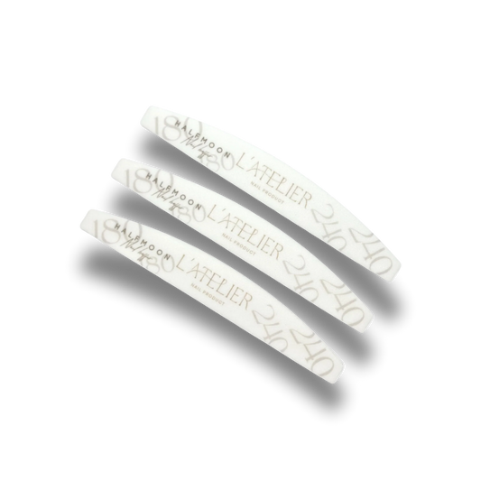 Buffer Halfmoon - Grain 180/240 - L'atelier Nail Product