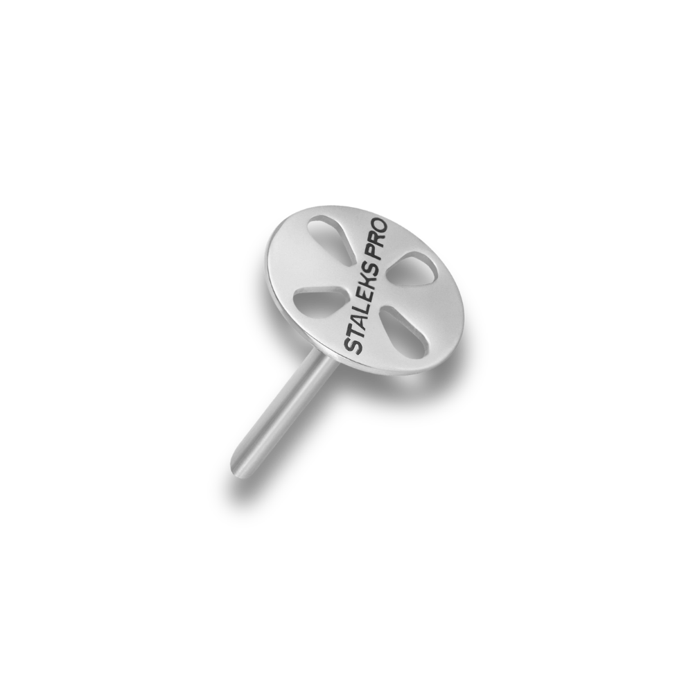 Disque de pédicure avec embouts interchangeables - Grain 180 + 5 embouts (20mm) - Staleks