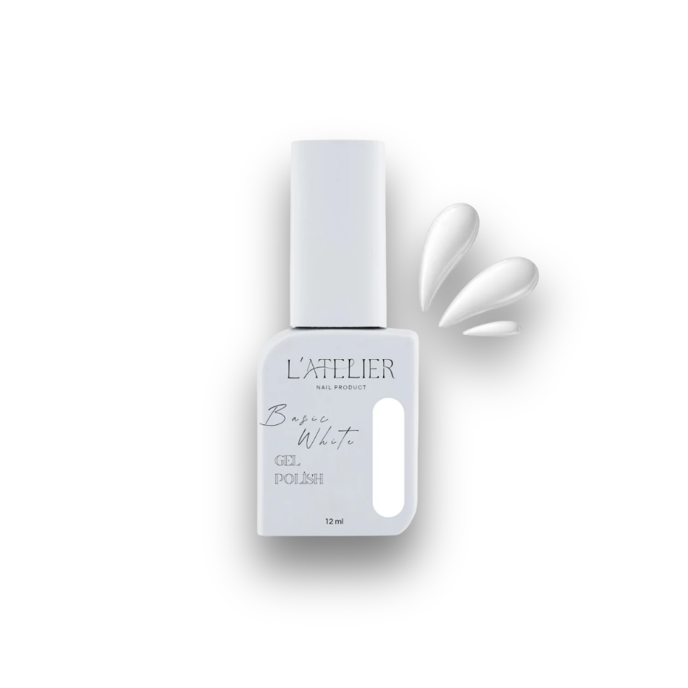UV-Nagellack - Basic White - L'atelier Nail Product