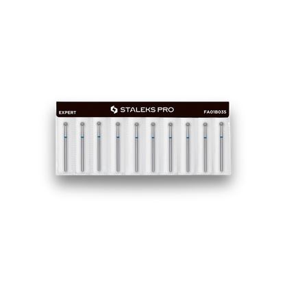 Diamond bur "ball" - Blue grit 3.5mm - Staleks