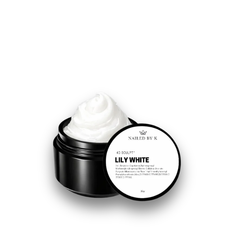 Gel 4D Sculpt™️ - Lilly White - Nailed by K