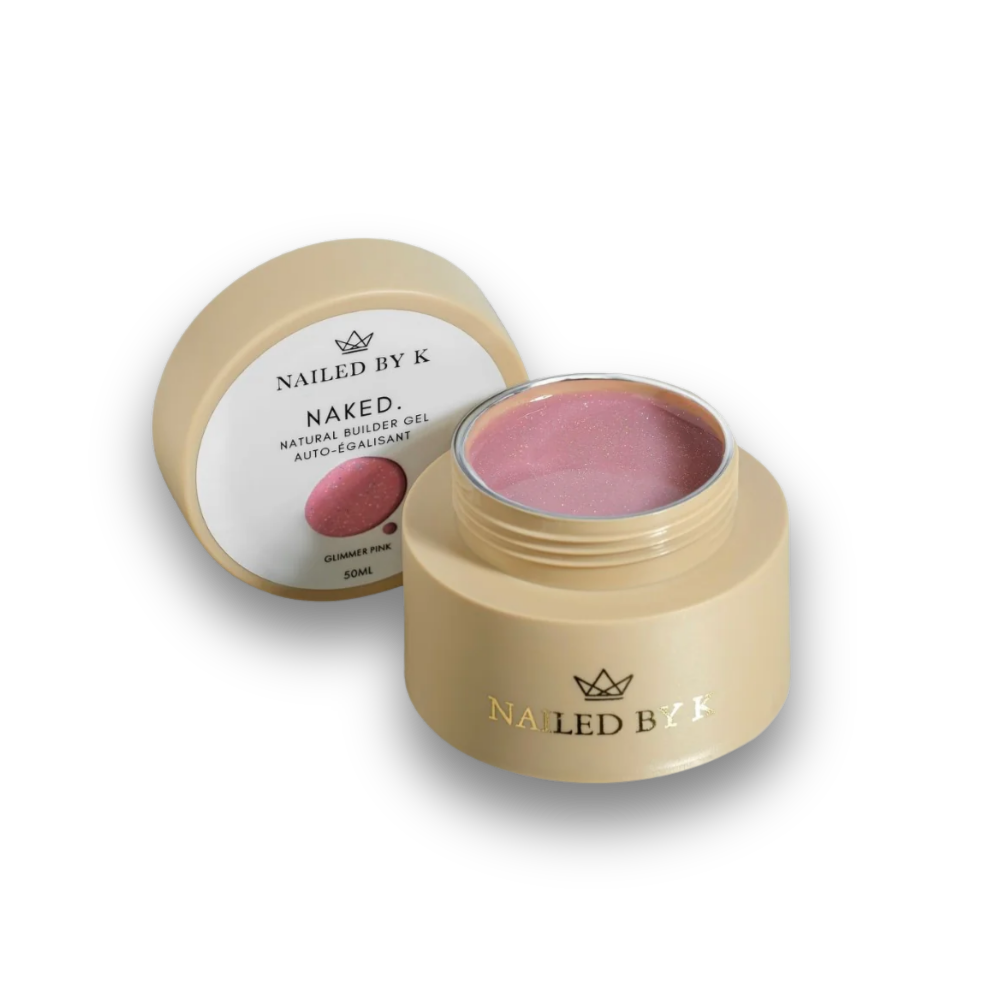 Gel de construction - Glimmer Pink - Nailed by K