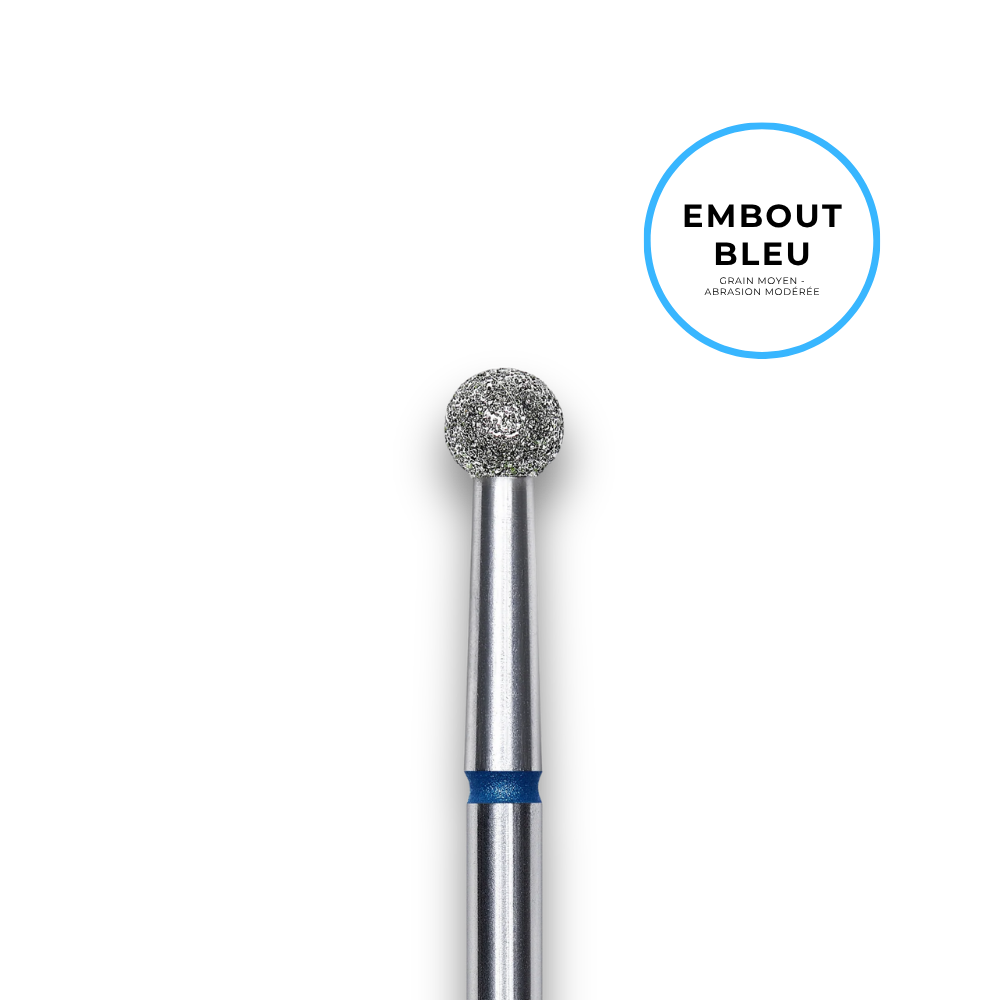 Diamantfräser "Kugel" - Körnung blau 3,5mm - Staleks