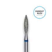 Diamantbohrer "Flamme" - blaue Körnung 2,3 mm Arbeitsfläche 10 mm - Staleks
