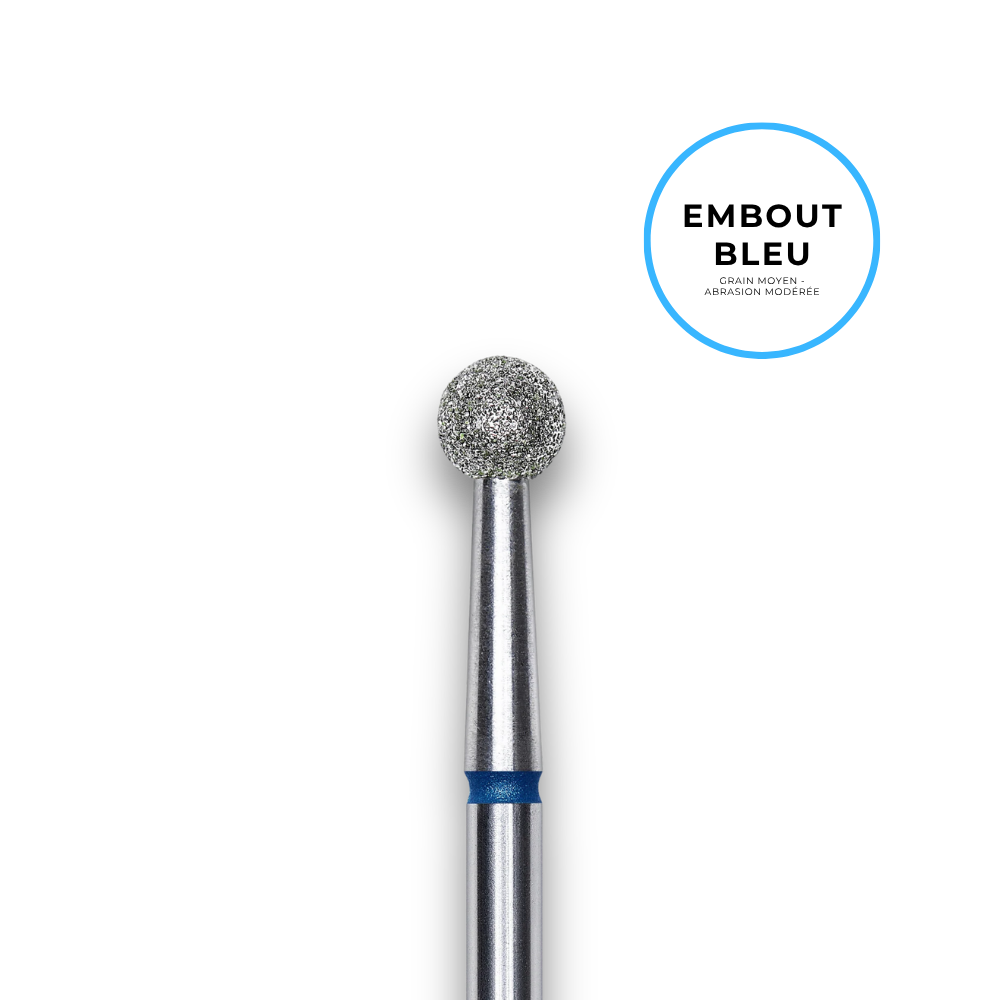 Diamantfräser "Kugel" - Körnung blau 4mm - Staleks