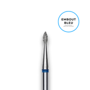Diamond bur "bud" - Blue grit 1.6mm working part 3.4mm - Staleks