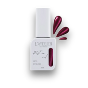 Cat-Eye Semi-Permanent Nagellack - Rest in red - L'atelier Nail Product