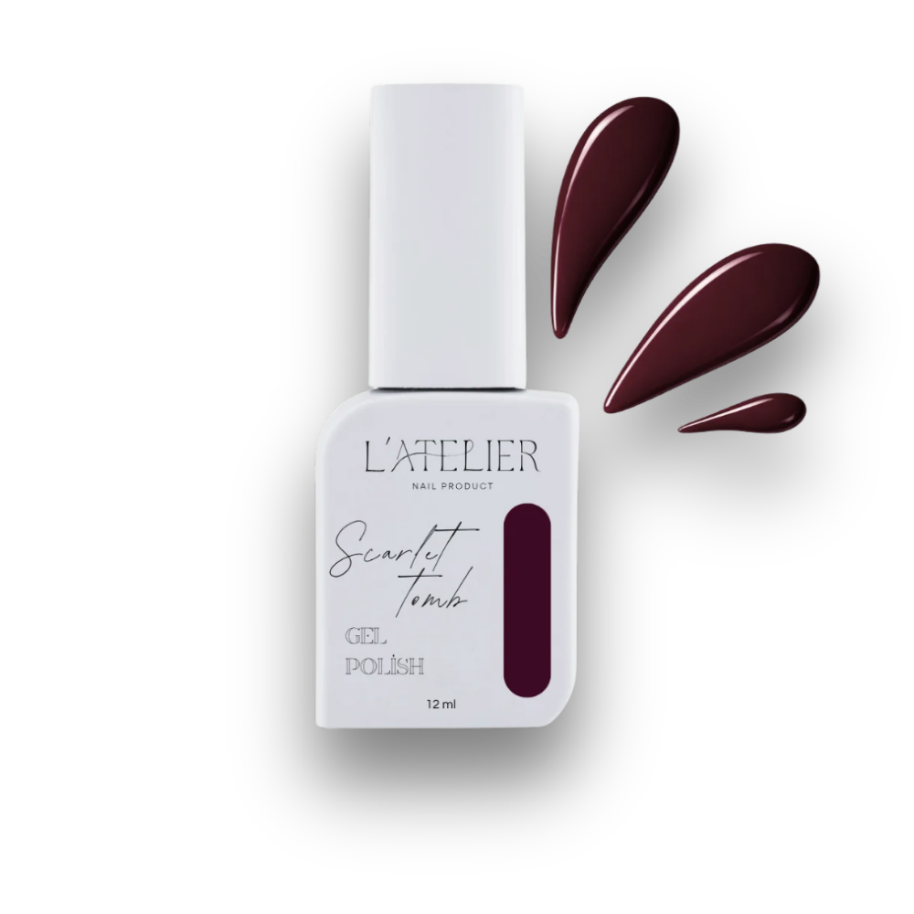 Semi-permanenter Nagellack - Scarlet Tomb - L'atelier Nail Product