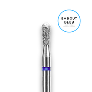 Embout diamant "allumette" - Grain bleu diamètre 2,3mm / partie active 5mm - Staleks