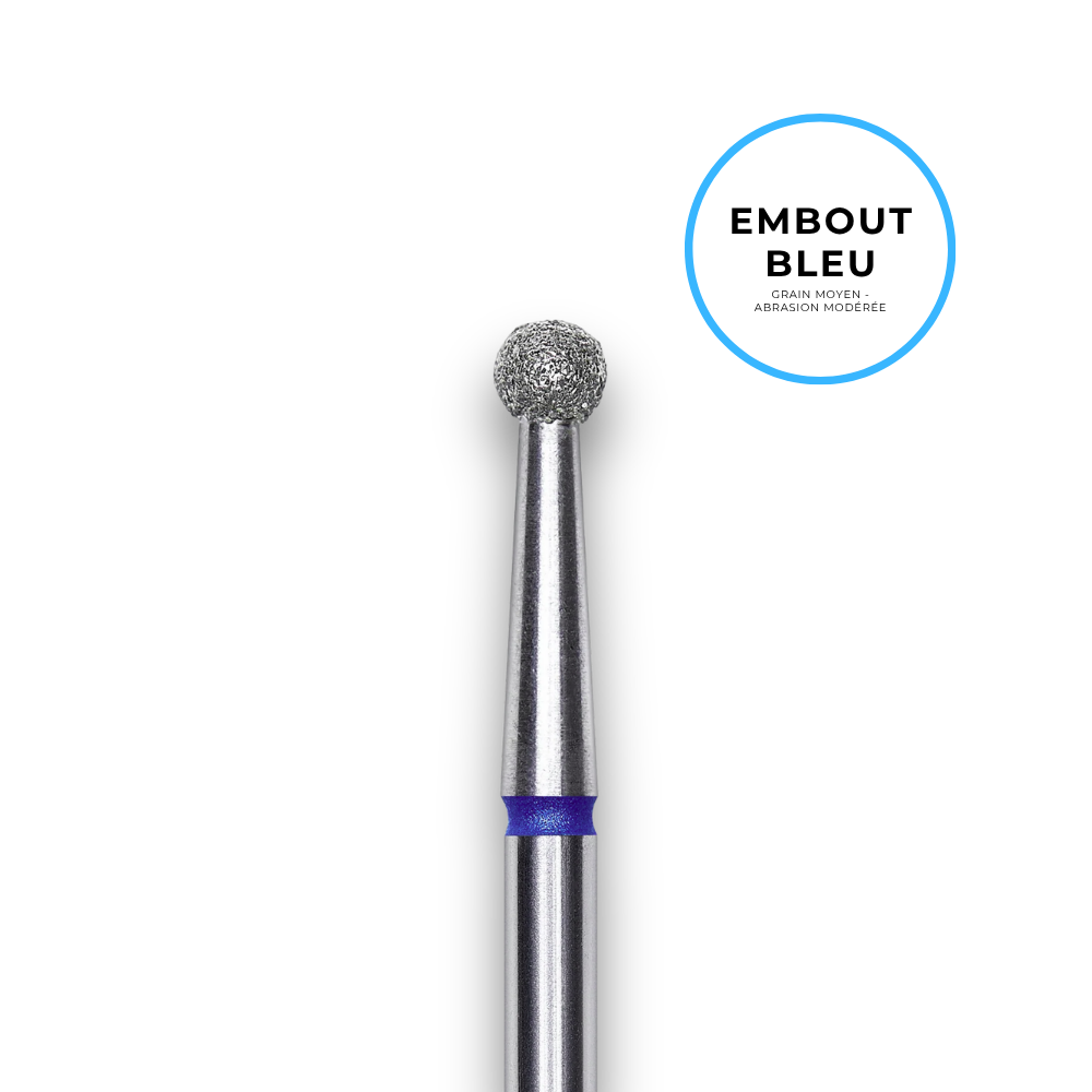Diamantfräser „Kugel“ – Blaue Körnung 2,7mm – Staleks
