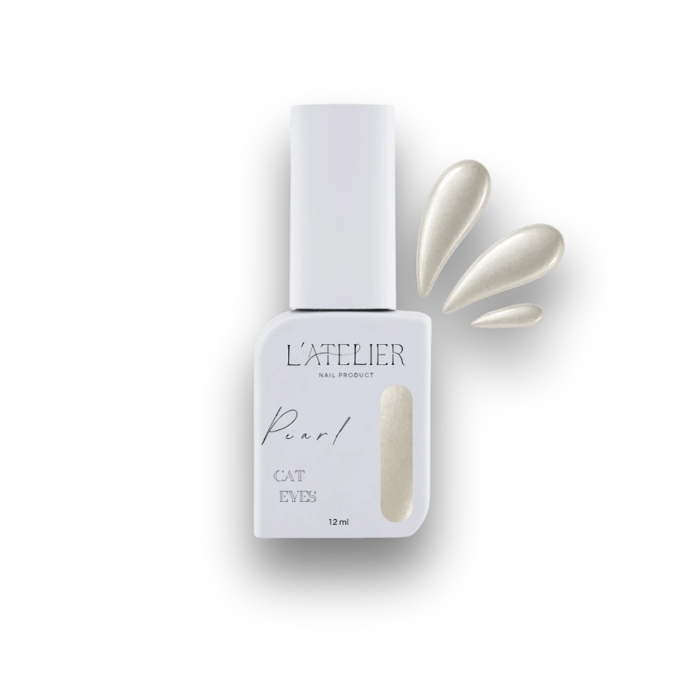 Cat-Eye Shellac - Pearl - L'atelier Nail Product