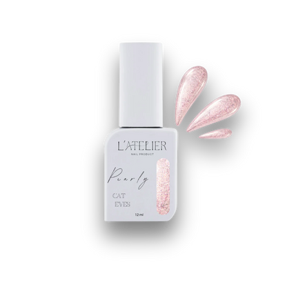 Vernis semi-permanent Cat-eye - Pearly - L'atelier Nail Product