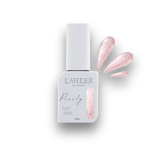 Vernis semi-permanent Cat-eye - Pearly - L'atelier Nail Product