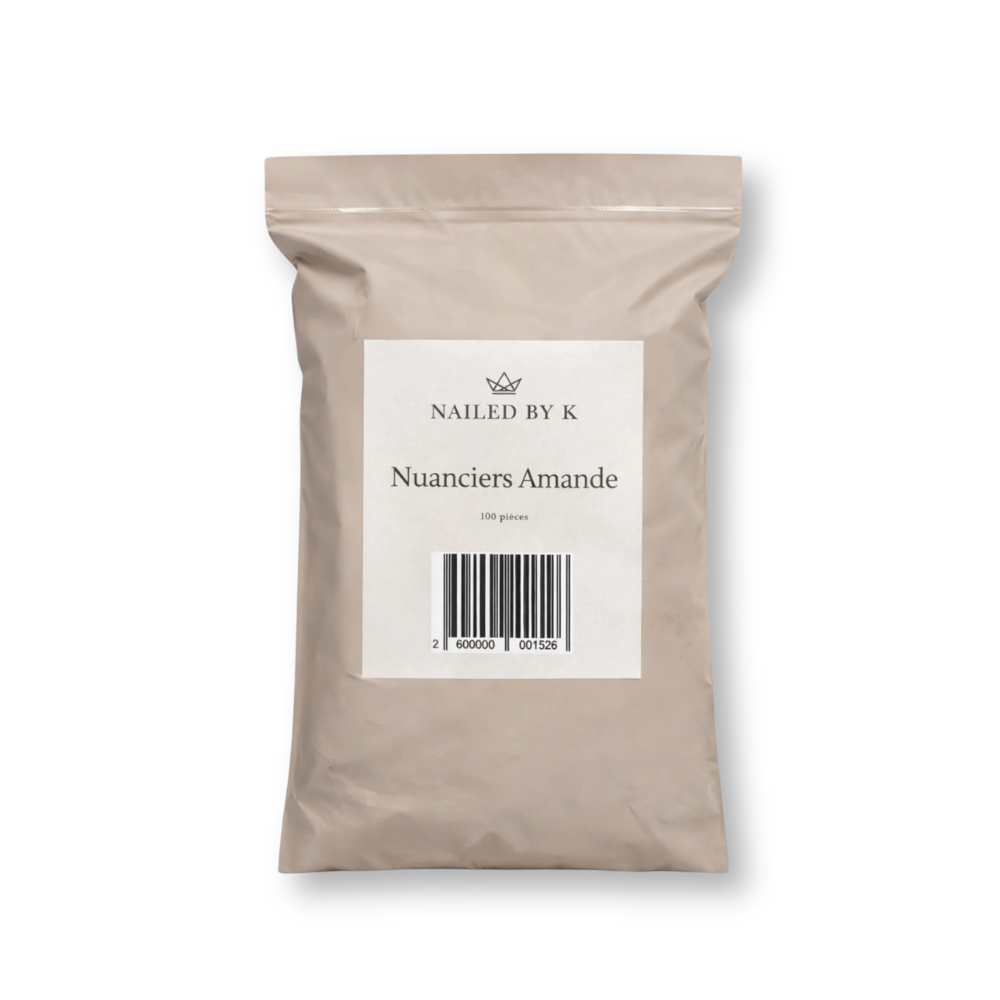 Nuancier transparent - Forme amande (100 tiges) - Nailed by K