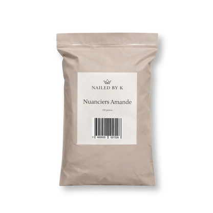 Nuancier transparent - Forme amande (100 tiges) - Nailed by K