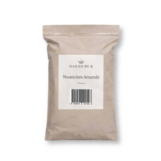 Nuancier transparent - Forme amande (100 tiges) - Nailed by K