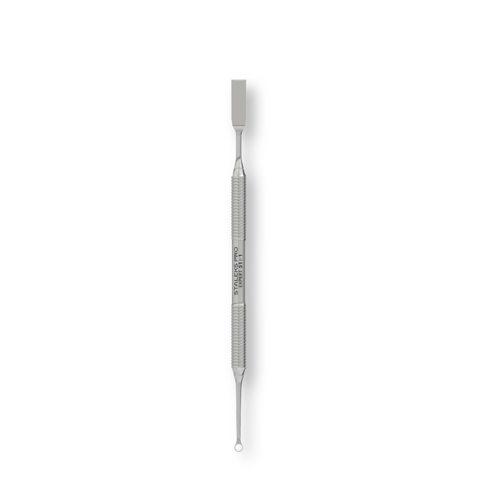 Poussoir manucure Expert 51 - Type 1 (poussoir plat droit + anneau) - Staleks