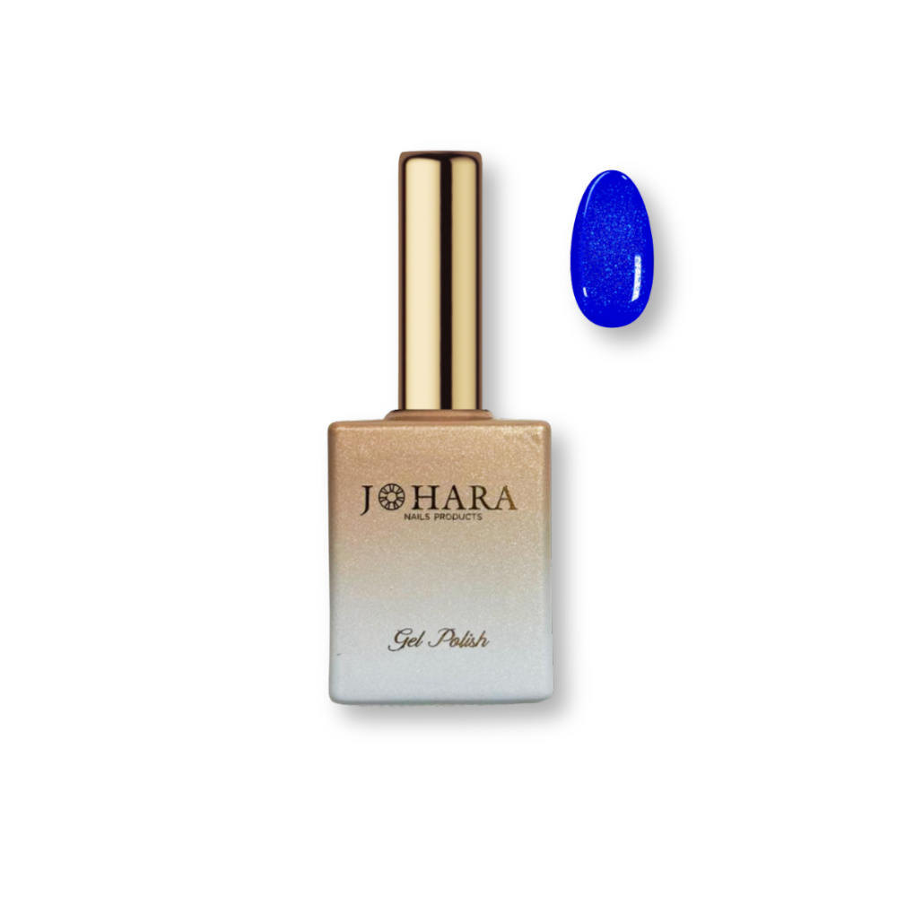 Semi-permanenter Nagellack - Festive Blue - Johara